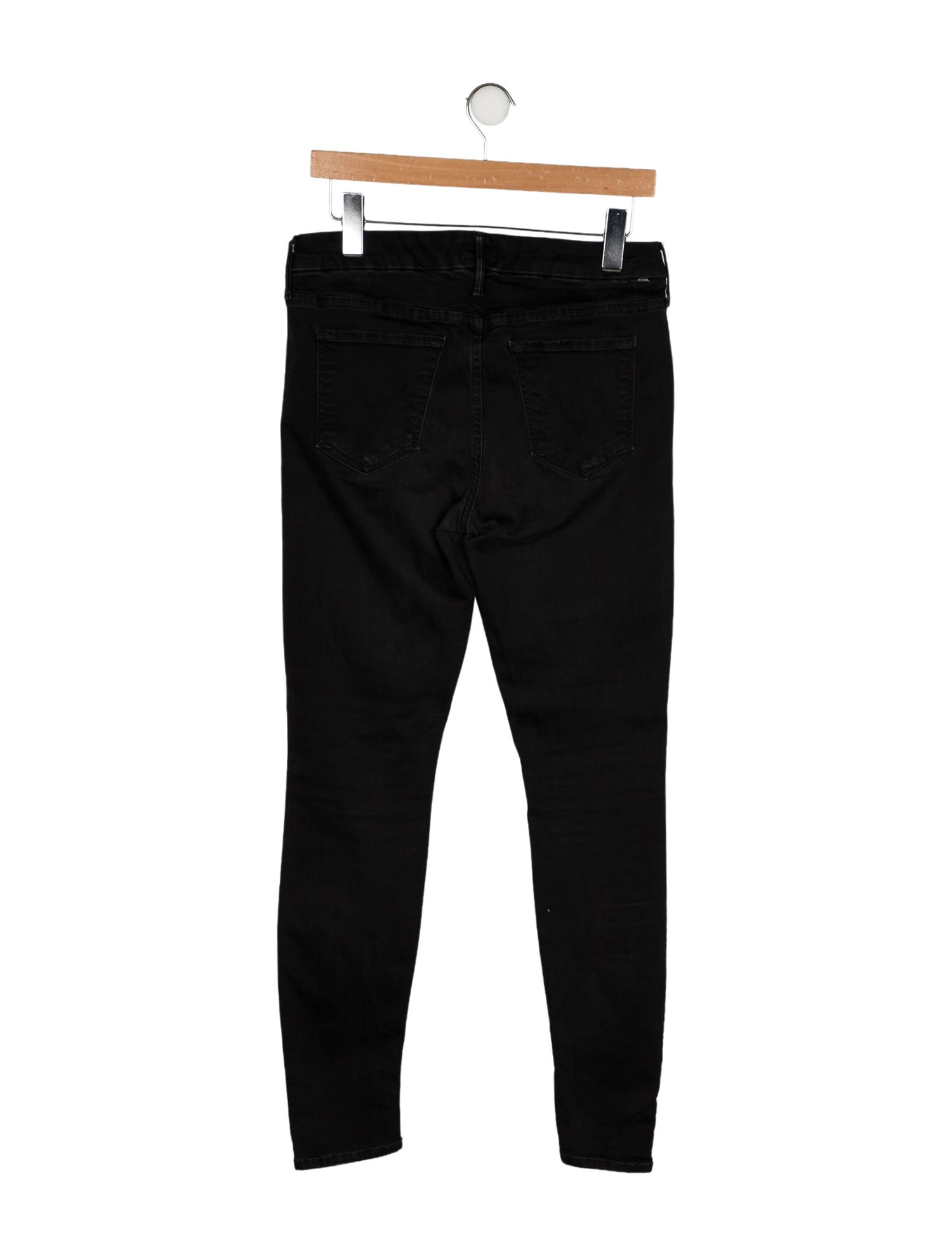 Mother Mid-Rise Skinny Leg Jeans