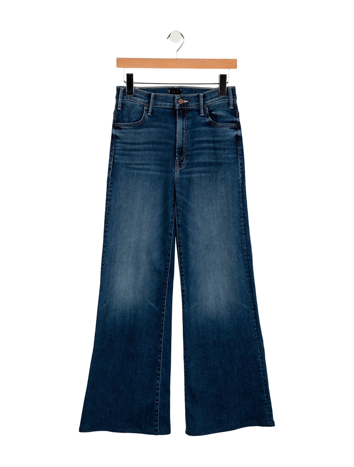 Mother High-Rise Wide Leg Jeans