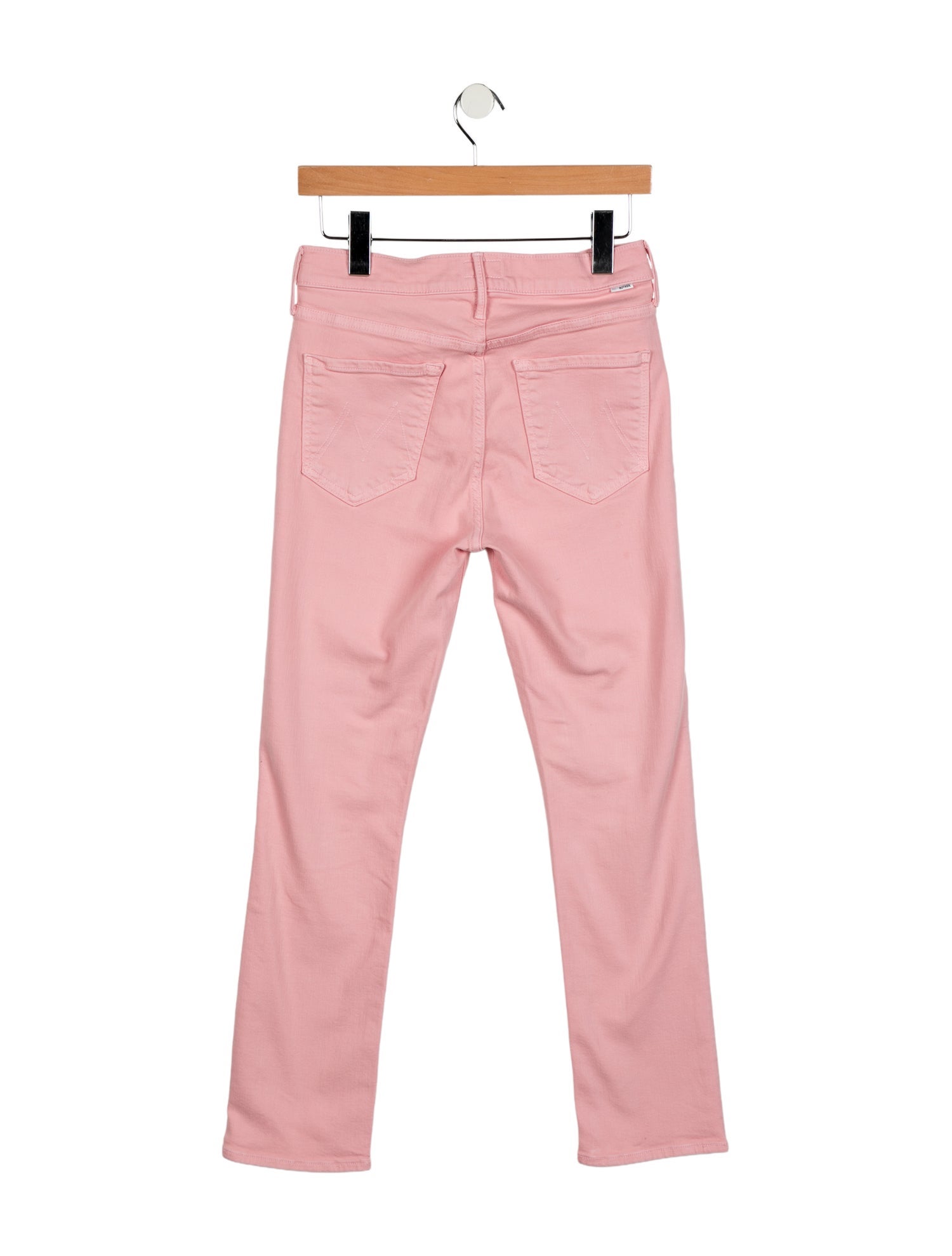 Mother Mid-Rise Straight Leg Jeans