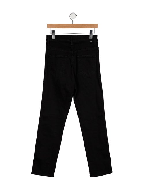 Mother High-Rise Straight Leg Jeans