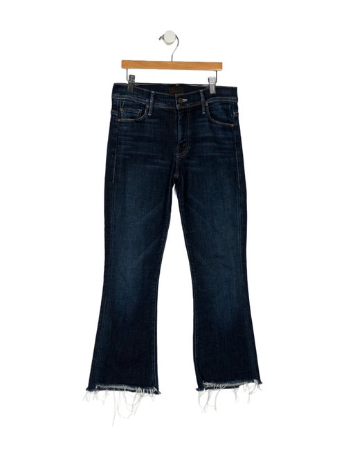 Mother Mid-Rise Straight Leg Jeans