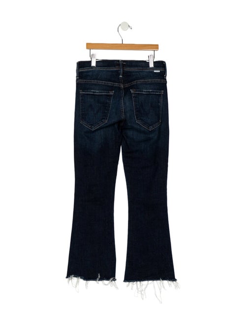 Mother Mid-Rise Straight Leg Jeans
