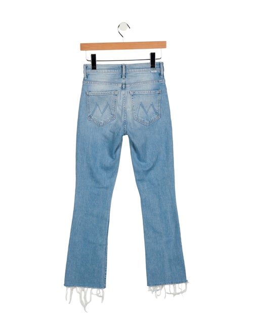 Mother Mid-Rise Straight Leg Jeans