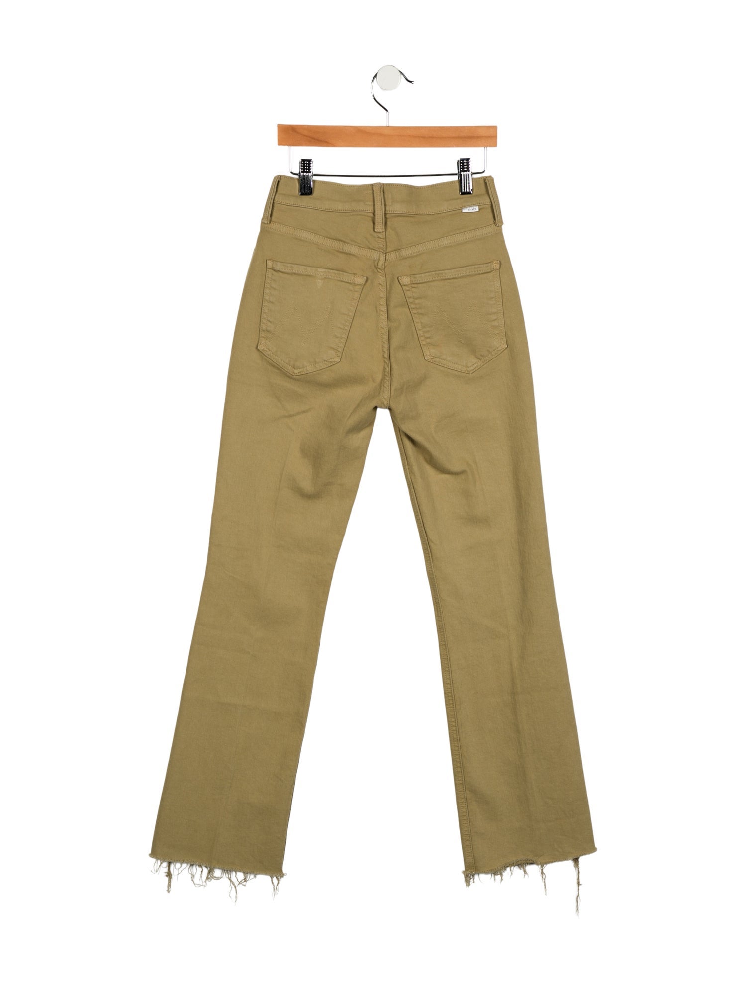 Mother Mid-Rise Straight Leg Jeans