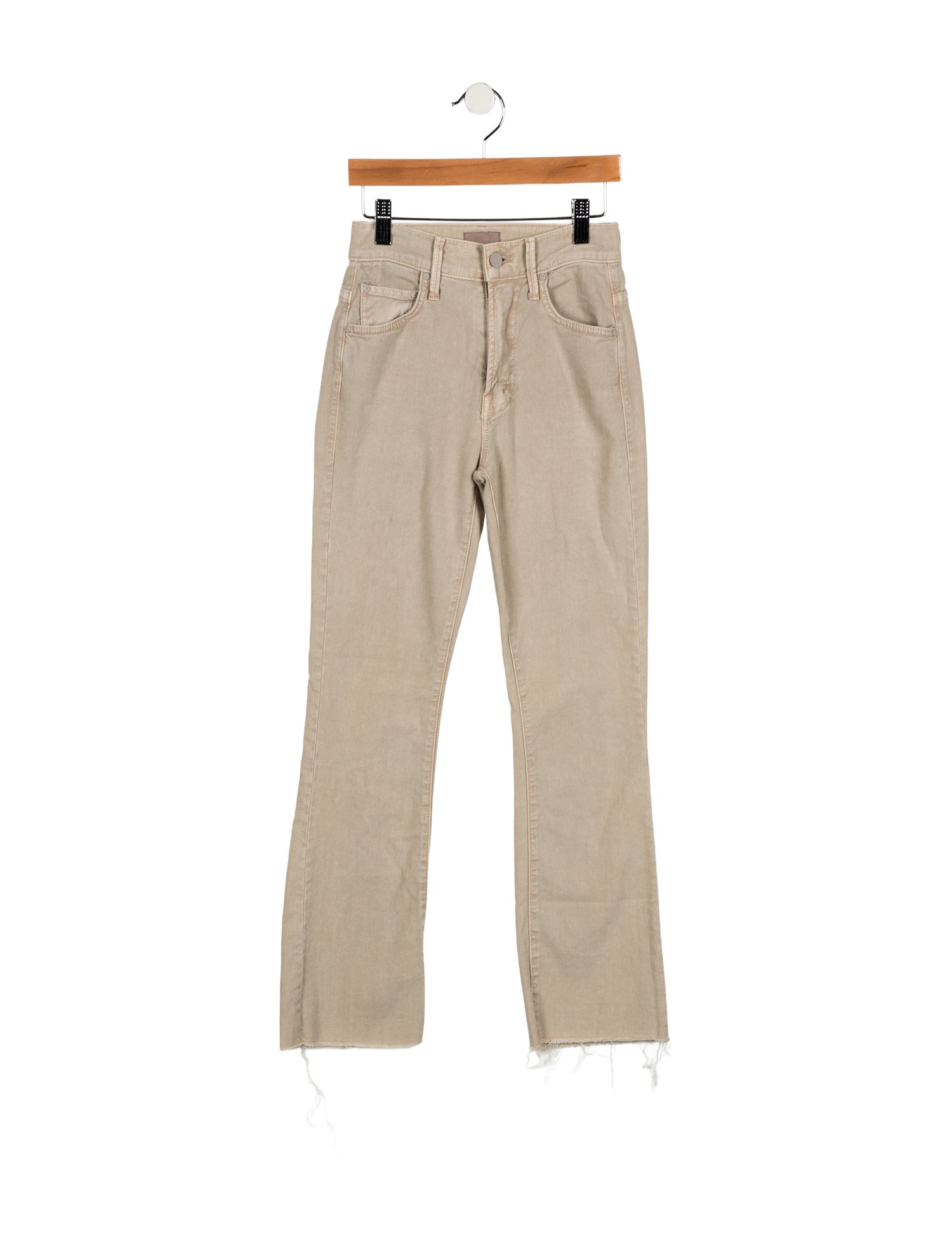 Mother Mid-Rise Straight Leg Jeans