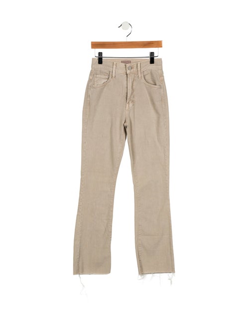 Mother Mid-Rise Straight Leg Jeans