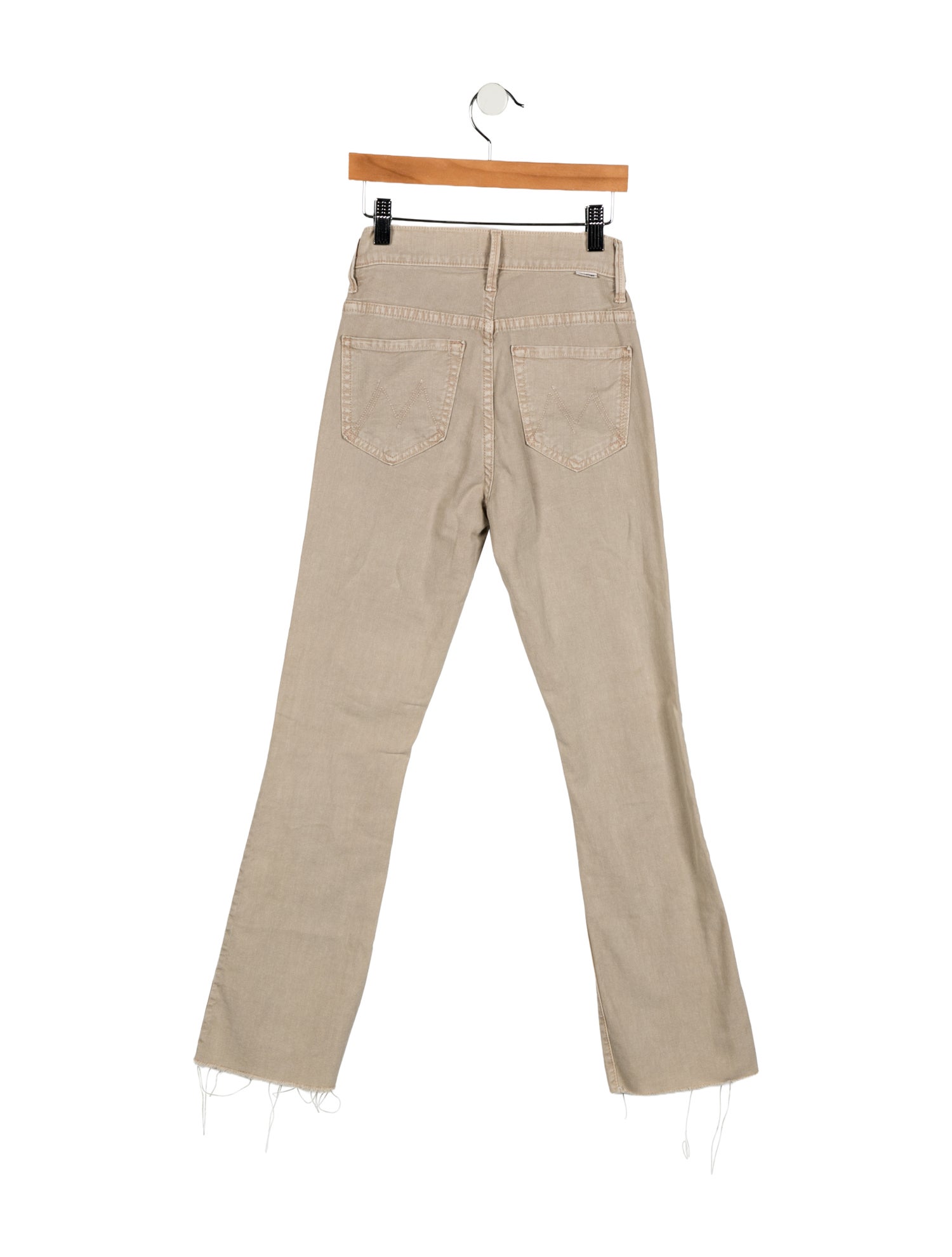 Mother Mid-Rise Straight Leg Jeans