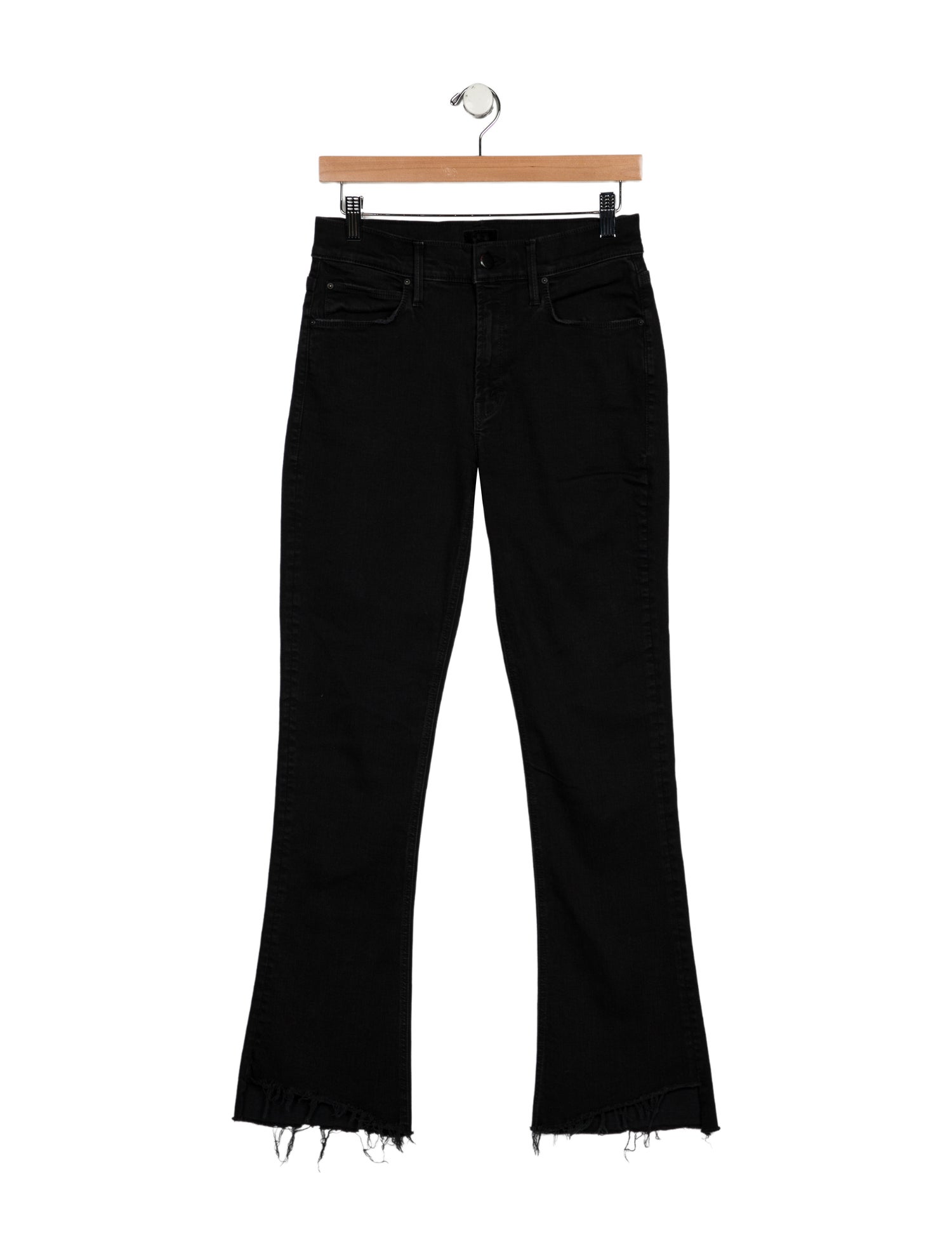 Mother Mid-Rise Straight Leg Jeans