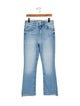 Mother Mid-Rise Straight Leg Jeans