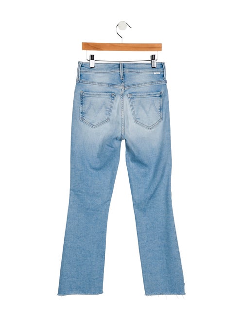 Mother Mid-Rise Straight Leg Jeans