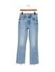 Mother Mid-Rise Straight Leg Jeans
