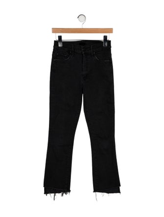 Mother Mid-Rise Straight Leg Jeans