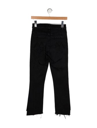 Mother Mid-Rise Straight Leg Jeans