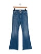 Mother Mid-Rise Wide Leg Jeans