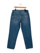 Mother Mid-Rise Straight Leg Jeans
