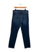 Mother Mid-Rise Straight Leg Jeans