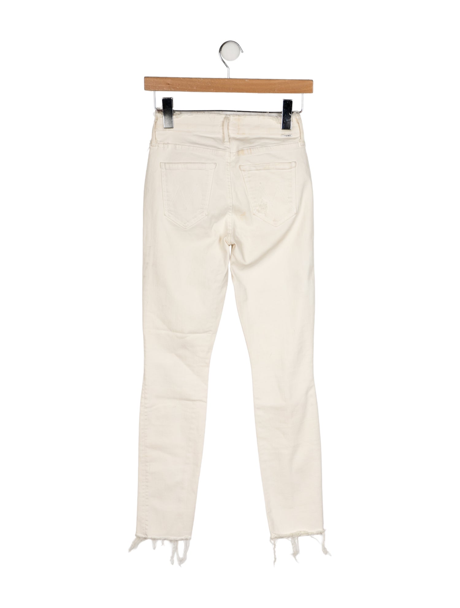 Mother Mid-Rise Skinny Leg Jeans