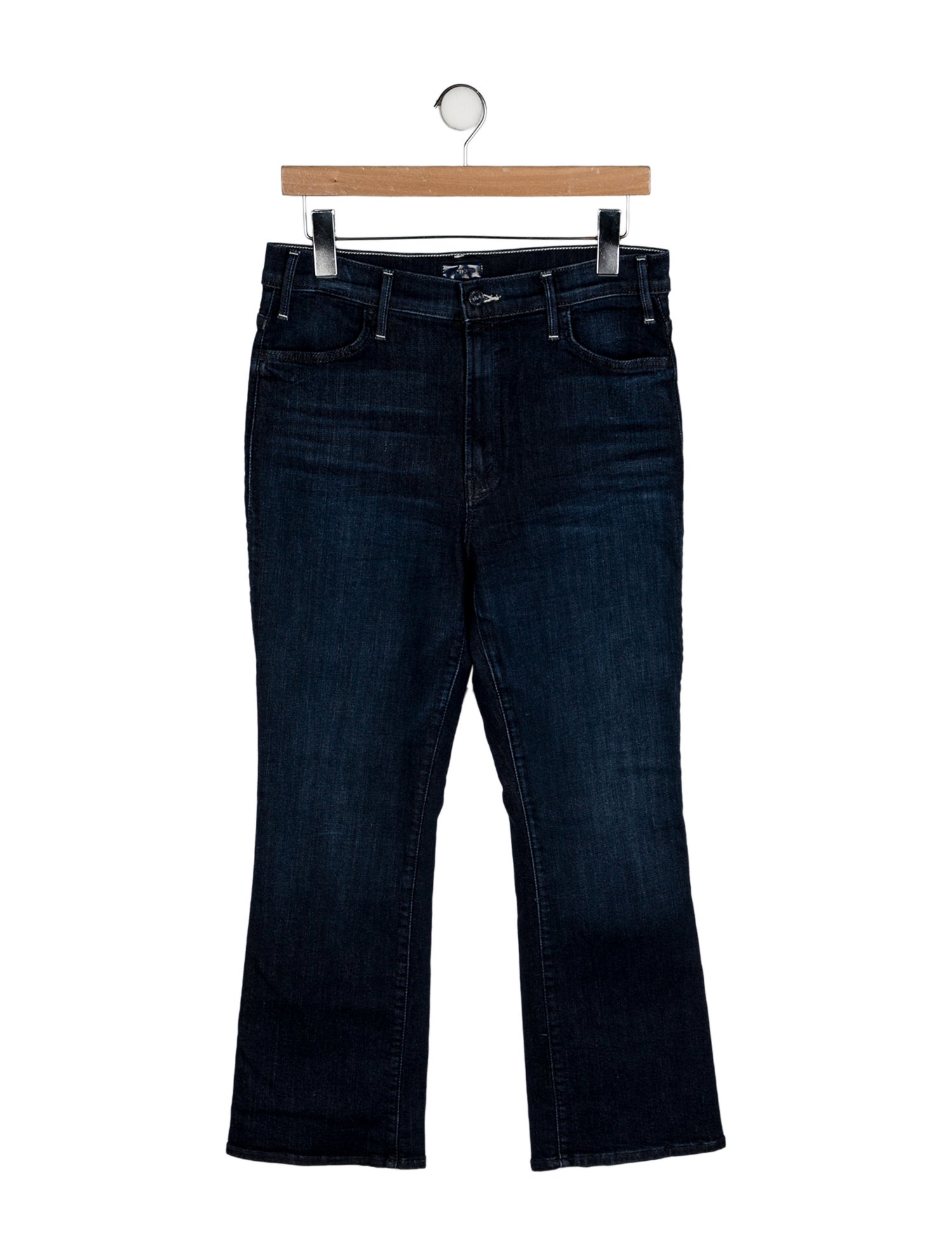 Mother High-Rise Straight Leg Jeans