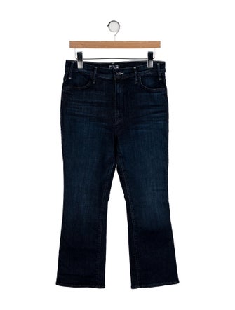 Mother High-Rise Straight Leg Jeans