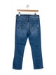 Mother Mid-Rise Straight Leg Jeans
