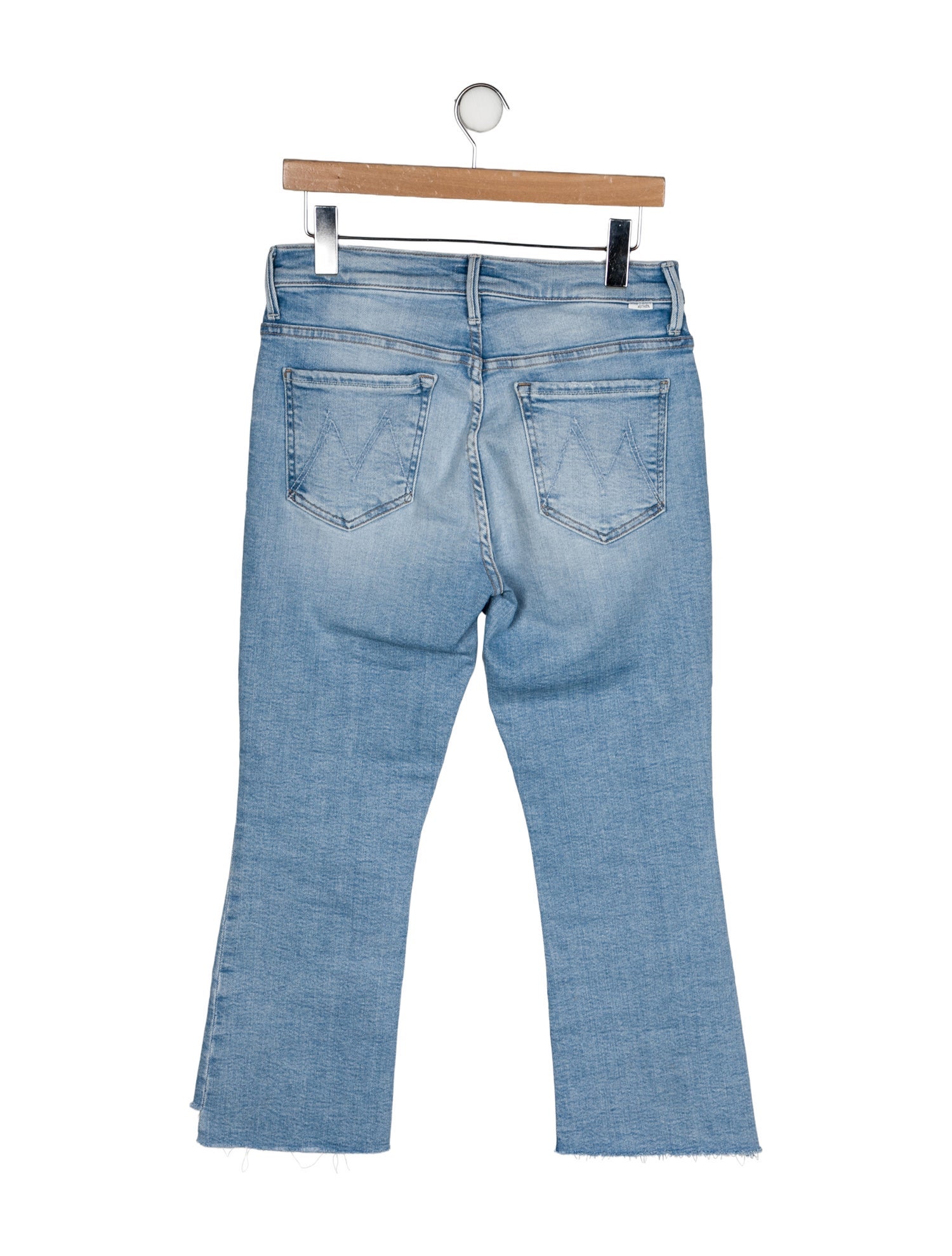 Mother Mid-Rise Straight Leg Jeans