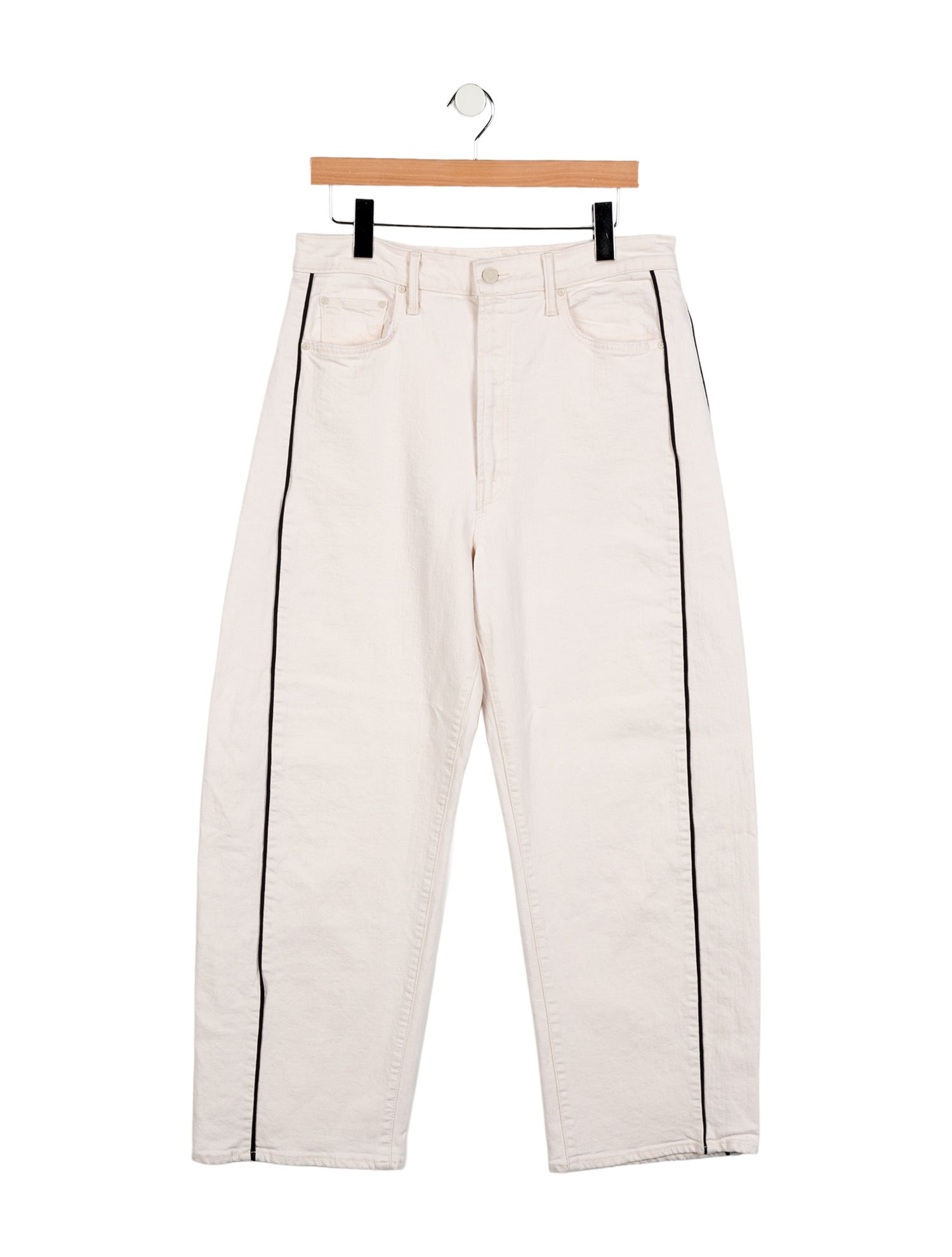 Mother High-Rise Wide Leg Jeans