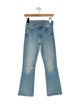 Mother Mid-Rise Straight Leg Jeans