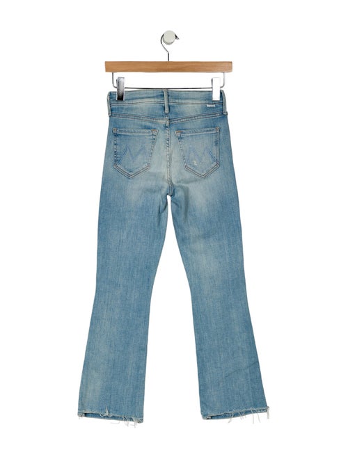 Mother Mid-Rise Straight Leg Jeans