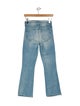 Mother Mid-Rise Straight Leg Jeans