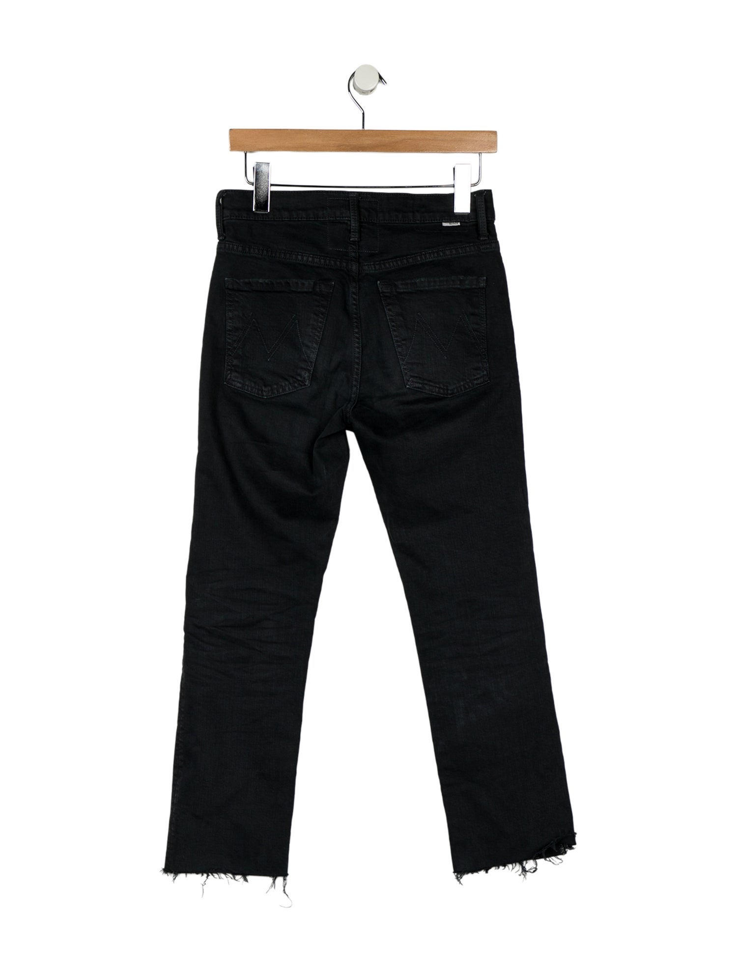 Mother Mid-Rise Straight Leg Jeans