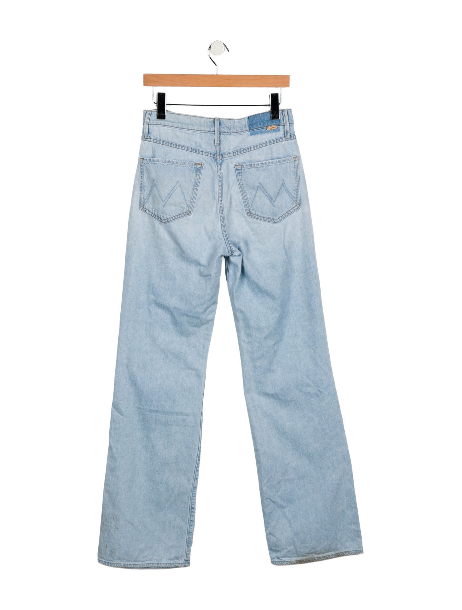 Mother High-Rise Wide Leg Jeans
