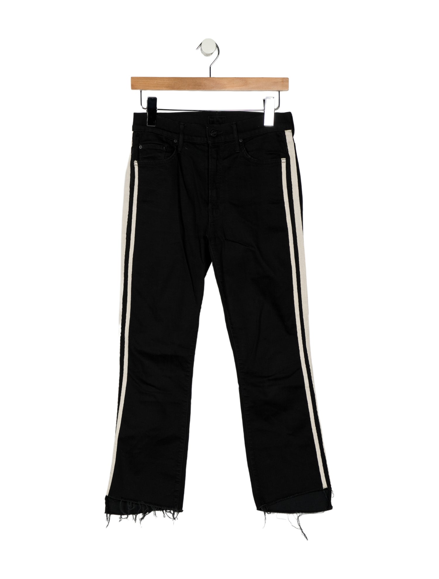 Mother High-Rise Straight Leg Jeans
