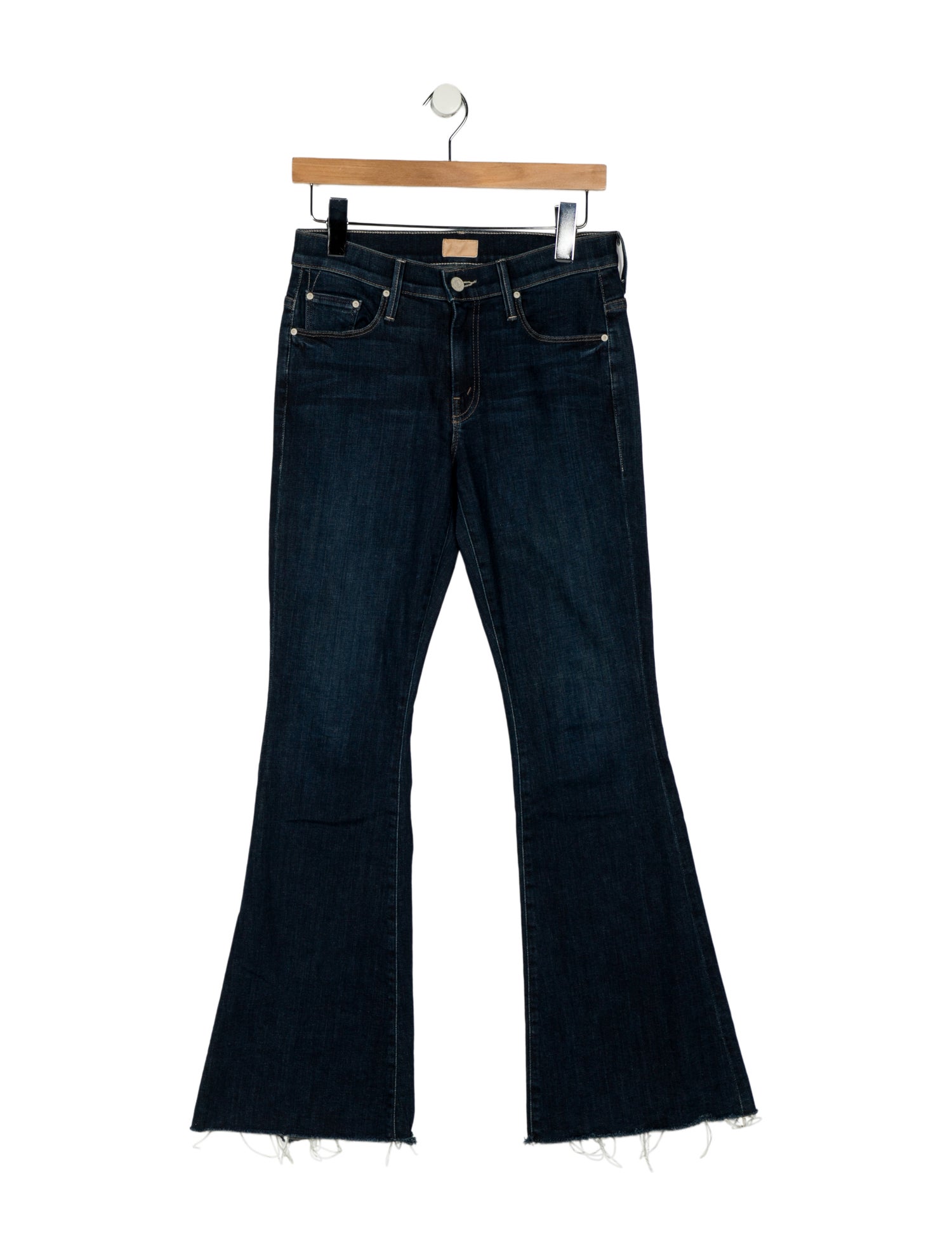 Mother High-Rise Wide Leg Jeans