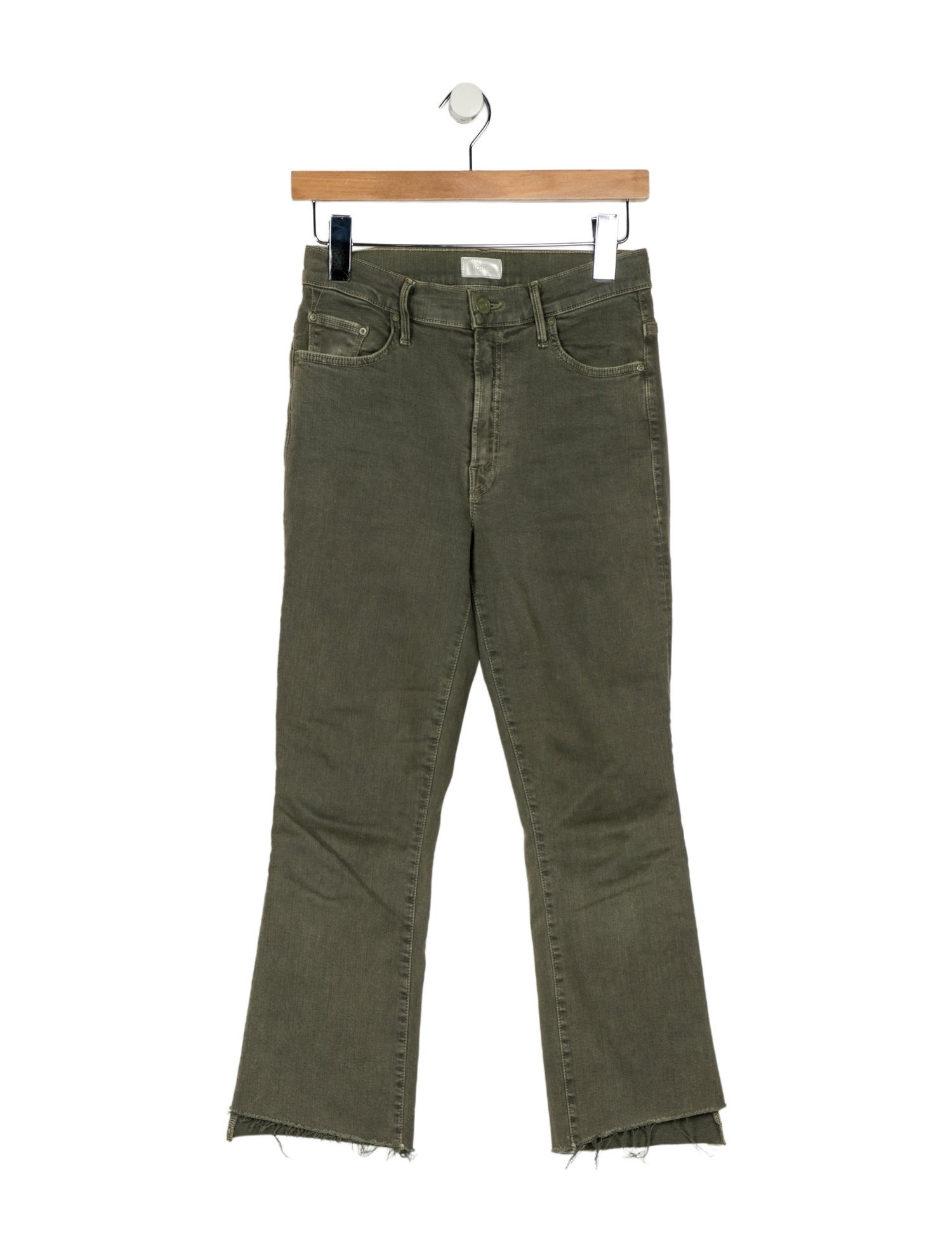 Mother High-Rise Straight Leg Jeans