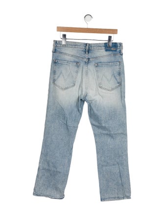 Mother High-Rise Straight Leg Jeans
