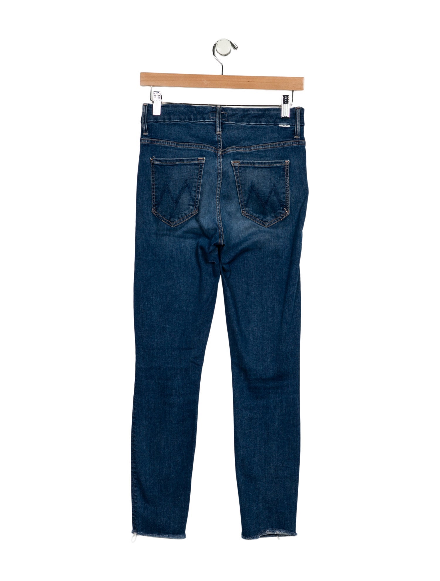 Mother Mid-Rise Skinny Leg Jeans