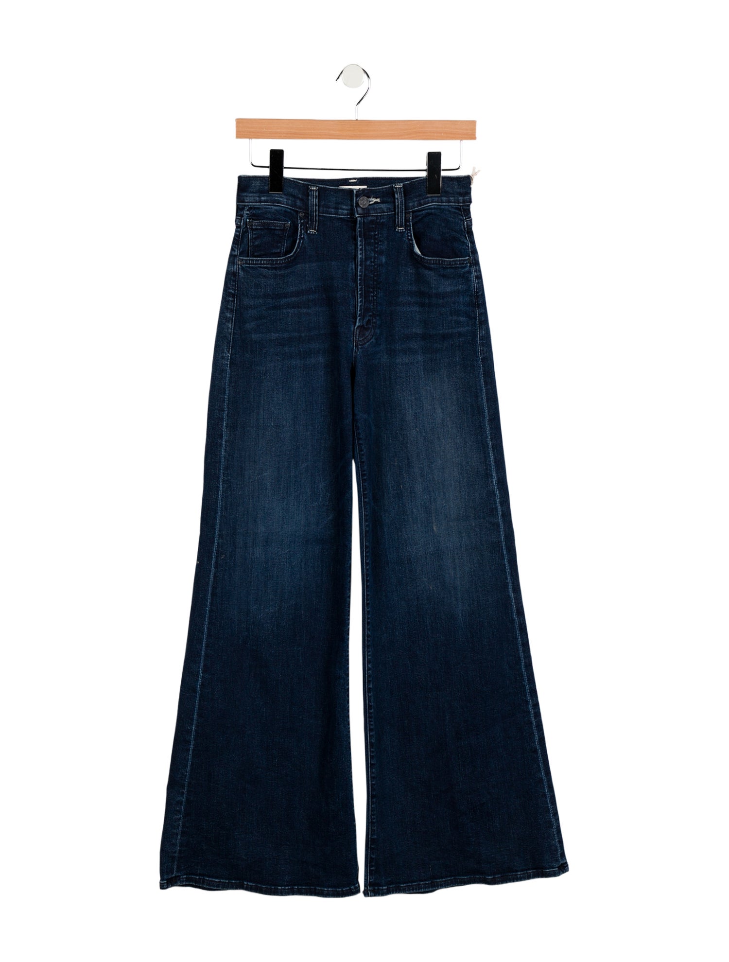 Mother High-Rise Wide Leg Jeans