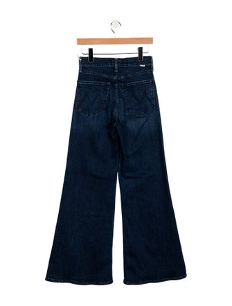 Mother High-Rise Wide Leg Jeans