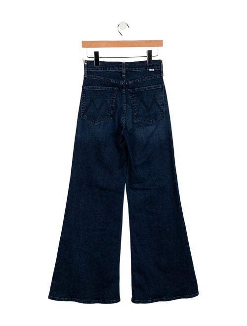 Mother High-Rise Wide Leg Jeans