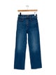 Mother High-Rise Straight Leg Jeans