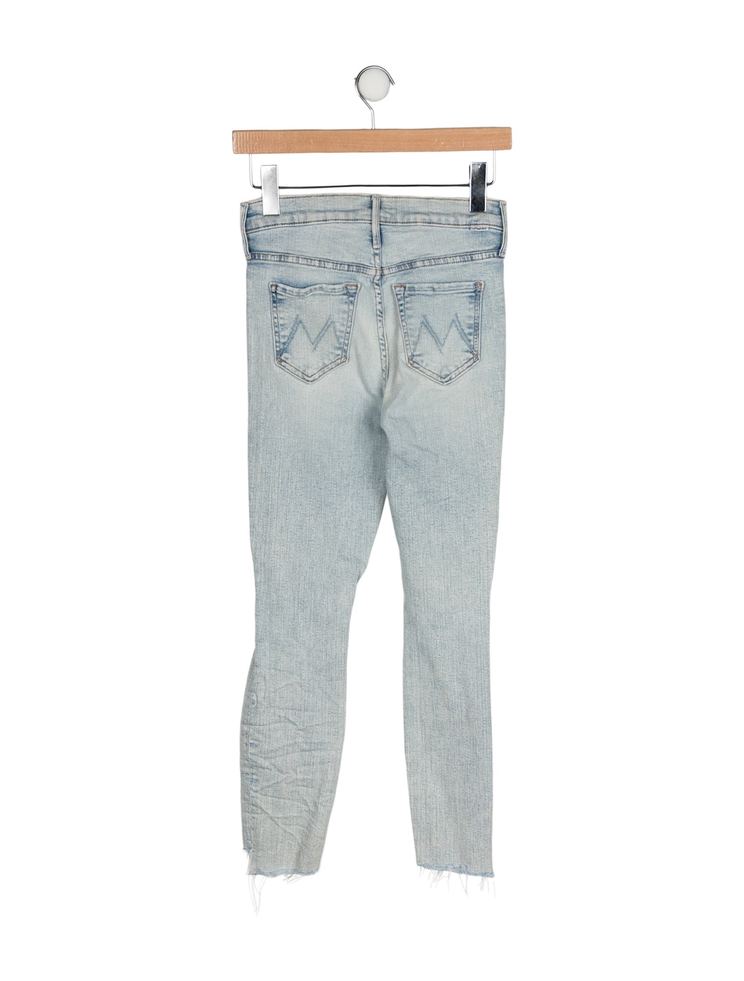 Mother Mid-Rise Skinny Leg Jeans