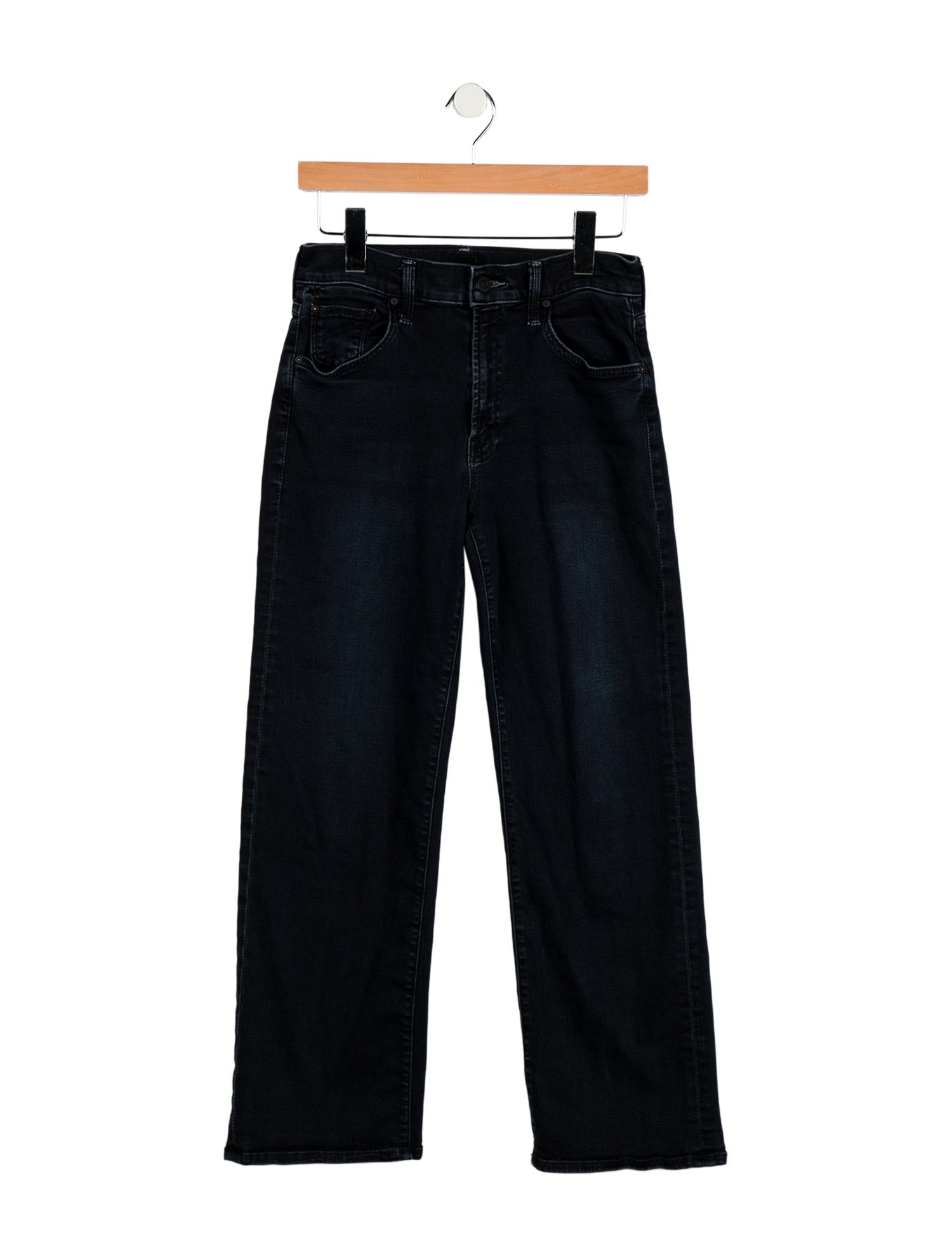 Mother High-Rise Wide Leg Jeans