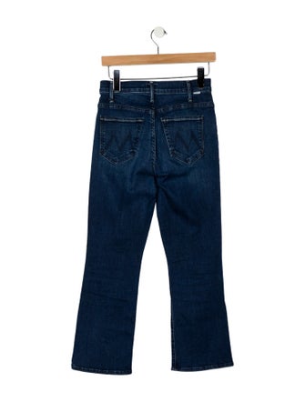 Mother Mid-Rise Straight Leg Jeans