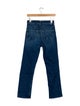 Mother Mid-Rise Straight Leg Jeans