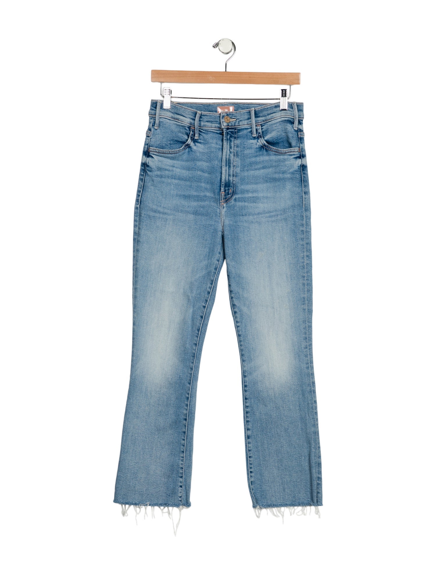 Mother High-Rise Straight Leg Jeans
