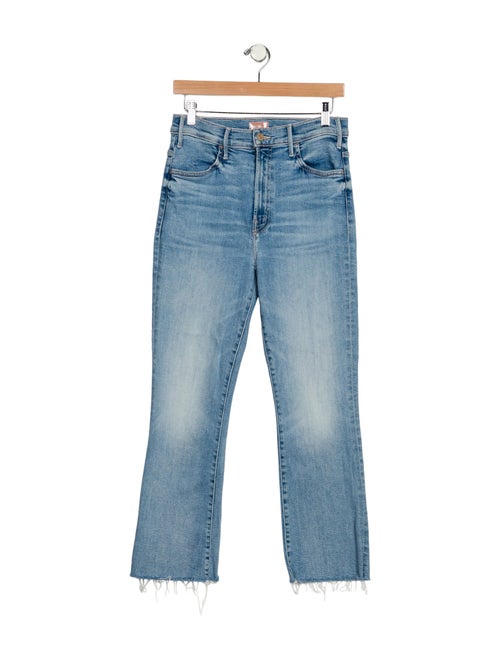 Mother High-Rise Straight Leg Jeans