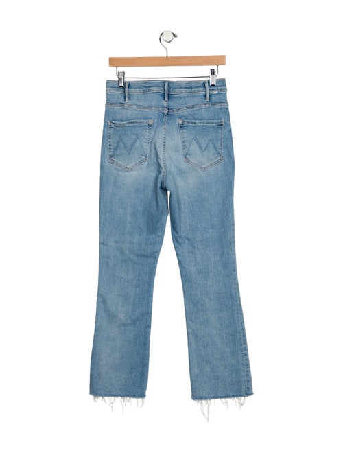 Mother High-Rise Straight Leg Jeans