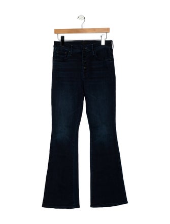 Mother High-Rise Wide Leg Jeans
