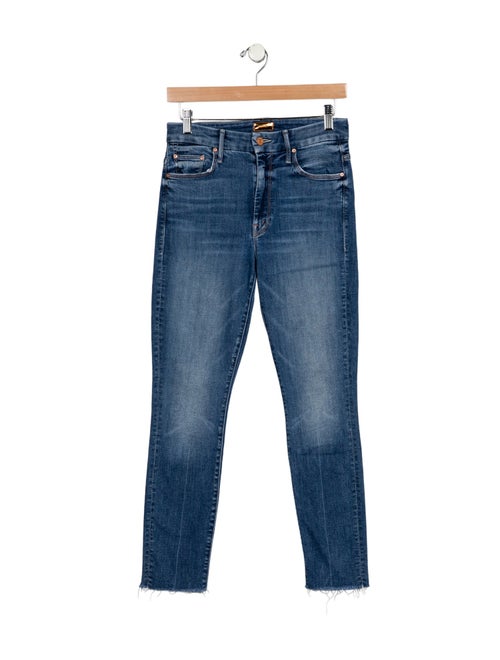 Mother Mid-Rise Skinny Leg Jeans