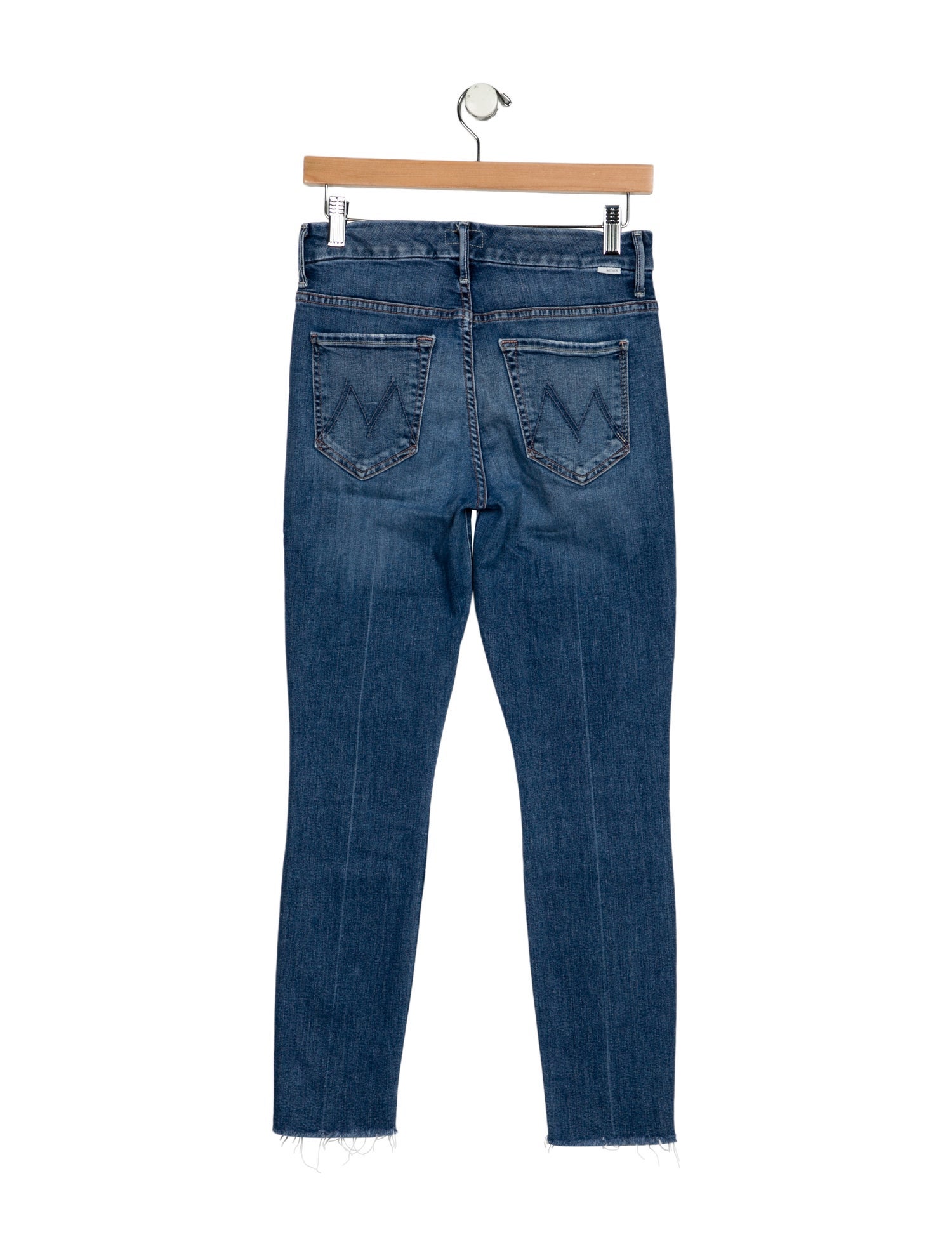 Mother Mid-Rise Skinny Leg Jeans